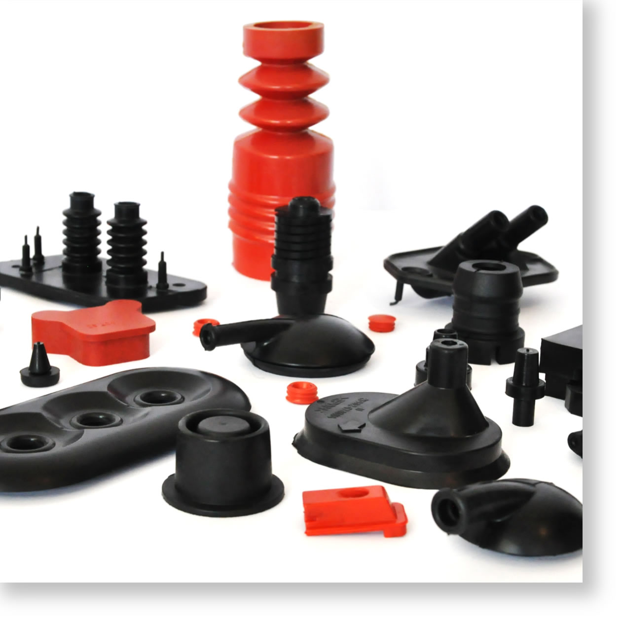 Rubber molded parts